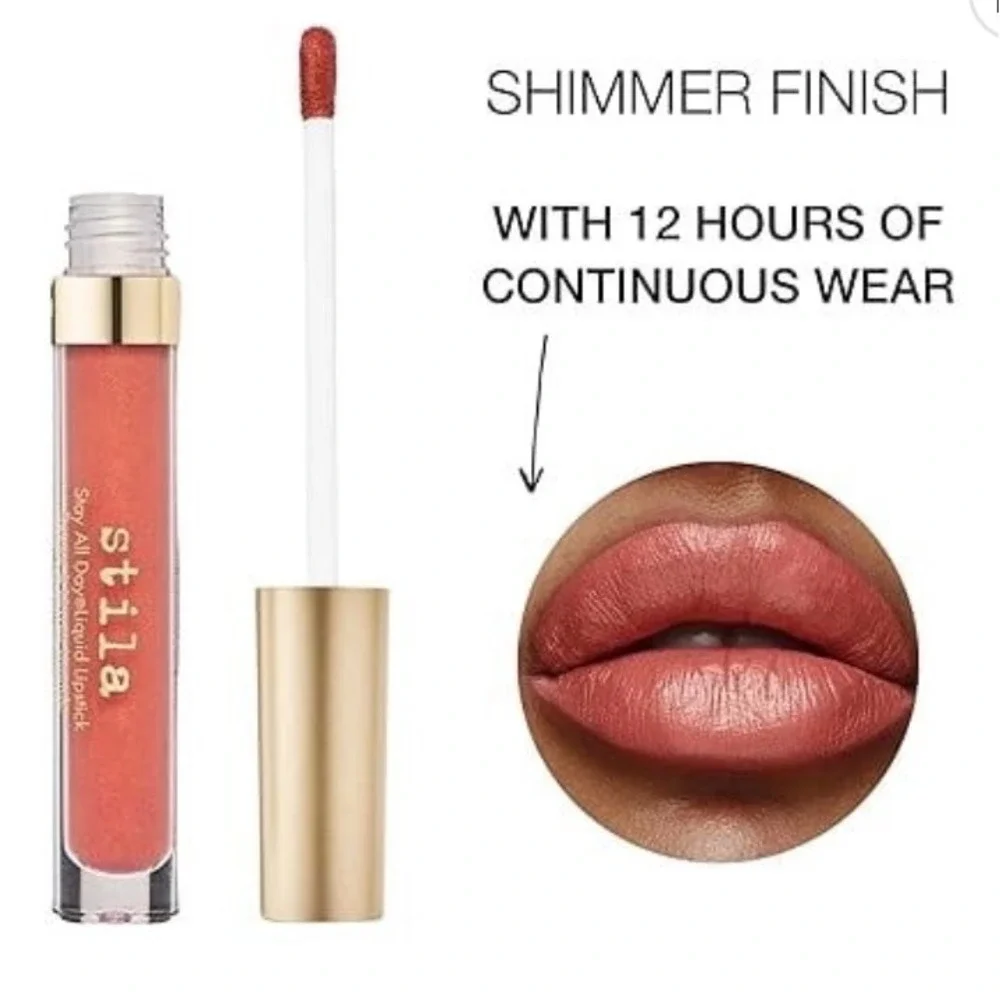 NEW Stila Stay All Day Shimmer Liquid Lipstick Patricia Shimmer 0.10oz